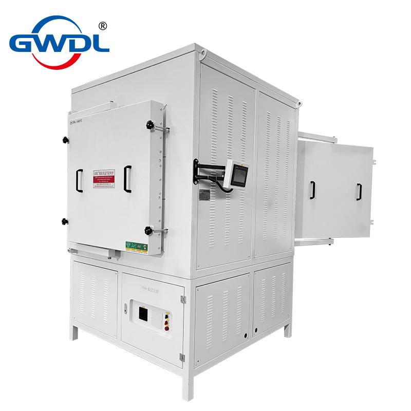 1000度对开门箱式电炉（带风机搅拌）