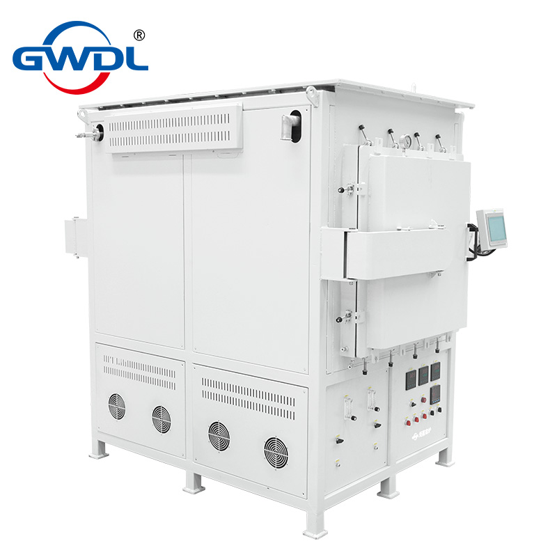 GWDL-1600度双开门真空气氛箱式炉